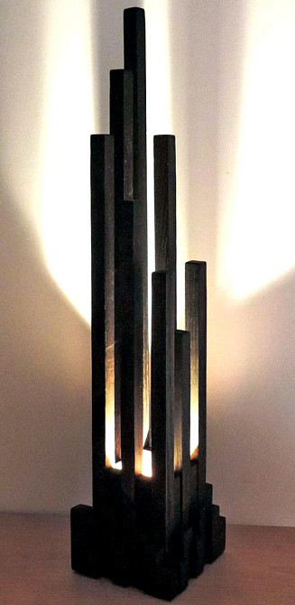 Світильник підлоговий "Фаунтин" венге Миколаїв - фото 1