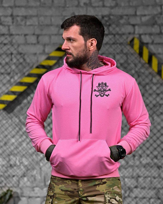 Тактичне худі MAKLIN вечеря рожева ДЛ7069 Одеса - фото 2