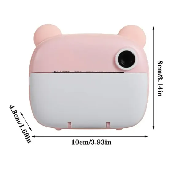 DSP Голубой Детская цифровая фотокамера мгновенной печати с термопринтером M&A-2000 Коломия