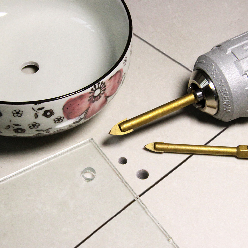 Набір свердел для скла та плитки, 5 штук Київ - фото 14