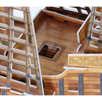 Пазл Cubic Fun Тривимірна головоломка-конструктор Корабель Санта Марія (T4008h) Вінниця - фото 4