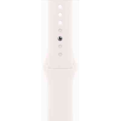 Смарт-часы Apple Watch Series 11 GPS + Cellular 46mm Gold Titanium Case with Light Blush Sport Band - S/M (MFD54RK/A) Винница