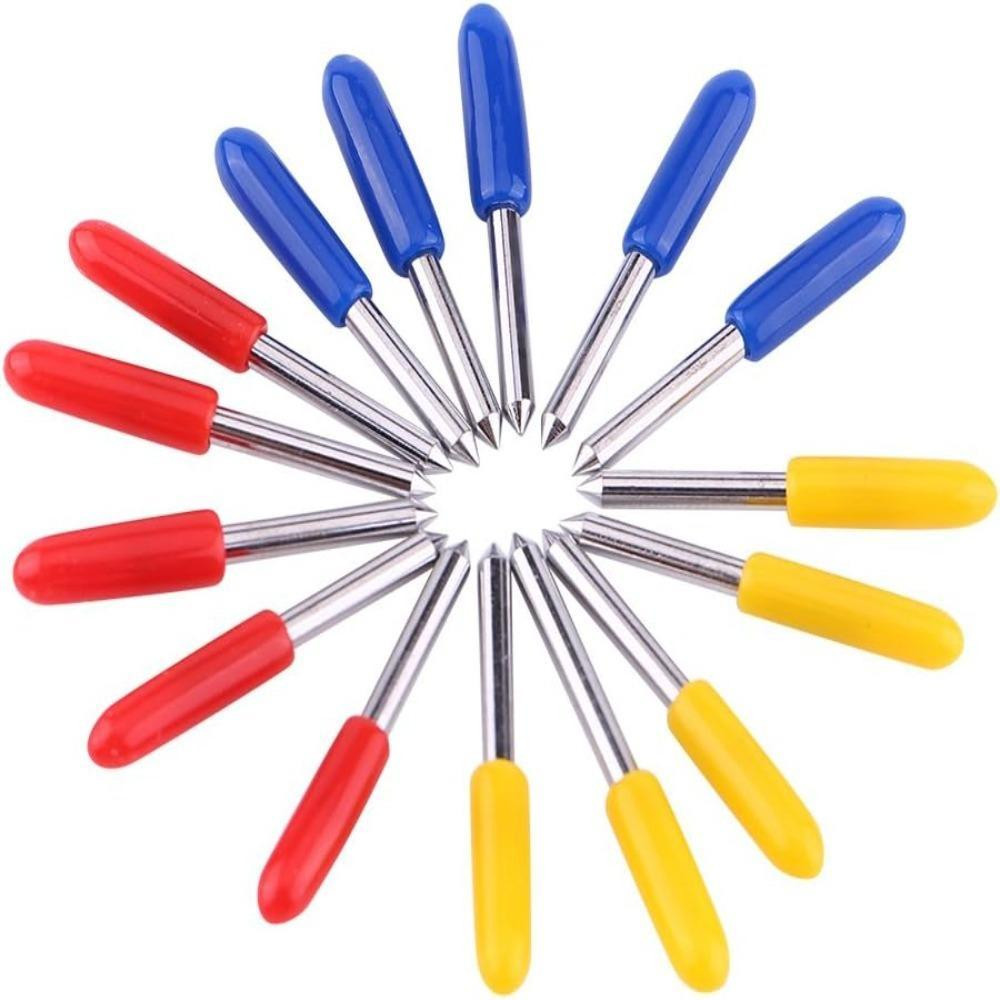 Сменные вольфрамовые ножи для плоттера 10 шт синие Киев - изображение 6