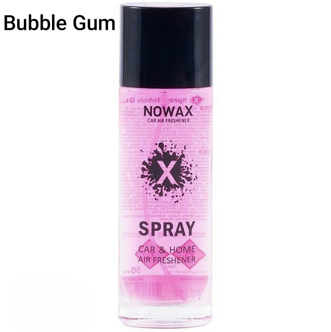 Ароматизатор спрей  Novax X Spray Bubble Gum 50 мл Смела - изображение 1