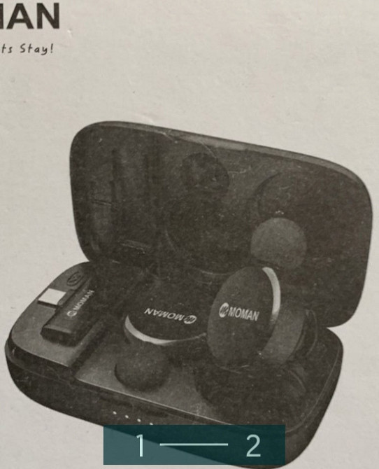 Бездротовий петличний Мікрофон: Moman CP (AC) Київ - фото 1