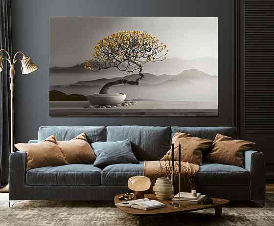 Картина холст у вітальню / спальню  Природа    MLP_43  ( 60х30см ) 80x120 см Київ