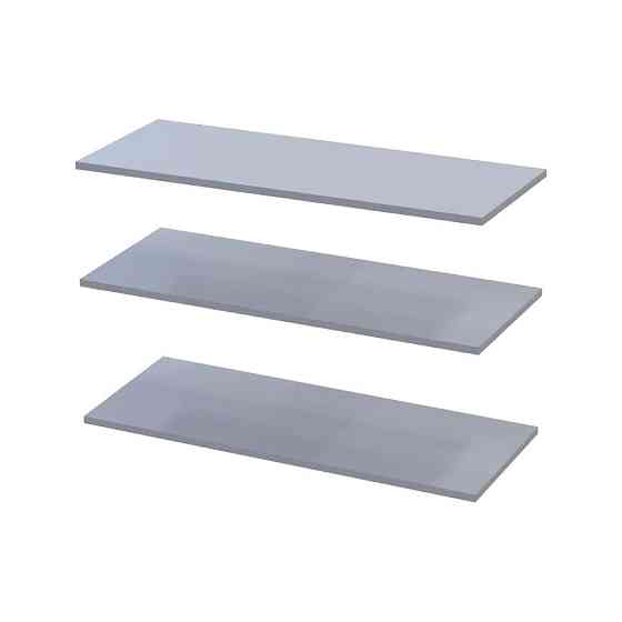 Комплект полиць для шафи Doros Promo Сірий 3шт. 86.7х35х1.6 DRS-011631 Львів