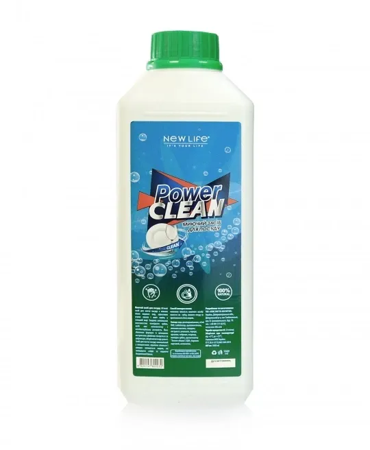 МИЮЧИЙ ЗАСІБ ДЛЯ ПОСУДУ POWER CLEAN 1000 ML Київ - фото 1