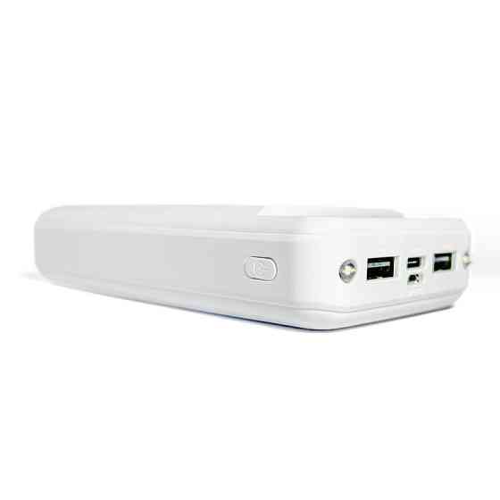 Павербанк для гаджетов 20000 mAh с фонариком type-c Белый Киев