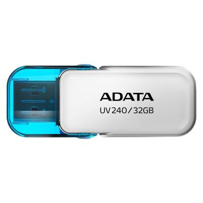 USB флеш накопитель ADATA 32GB UV240 White USB 2.0 (AUV240-32G-RWH) Винница - изображение 1