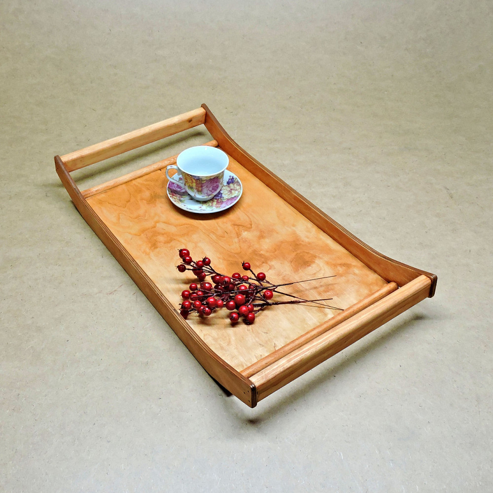 Піднос дерев'яний "Нівель" шафран Миколаїв - фото 4