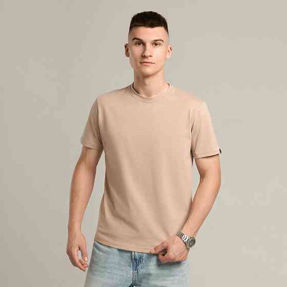 Мужская футболка бежевая Pobedov Peremoga Киев