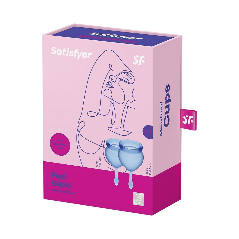 Менструальні чаші - Satisfyer Feel Good Dark Blue Sex Aura Київ - фото 2