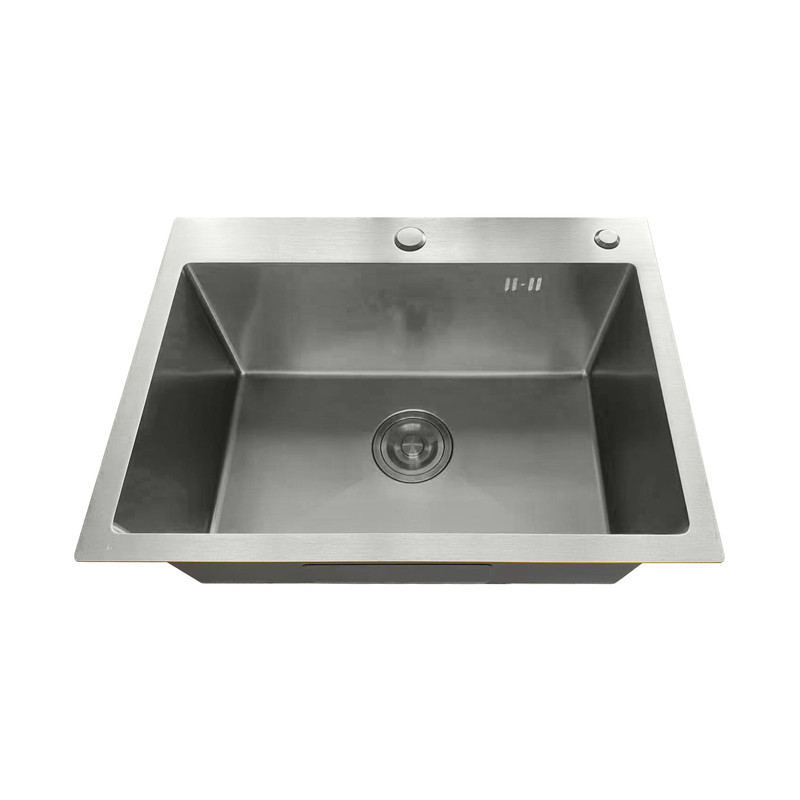 Кухонна мийка Mixxus MH5843 Micro Decor з нержавіючої сталі кольору нерж. (3.0/0.8) Харків - фото 2