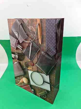 Пакет паперовий гігант вертикальний30х42х12) (артGV-058) (12 шт) Харків