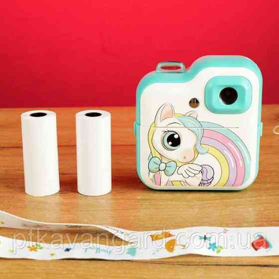 Фотоаппарат принтер детский 