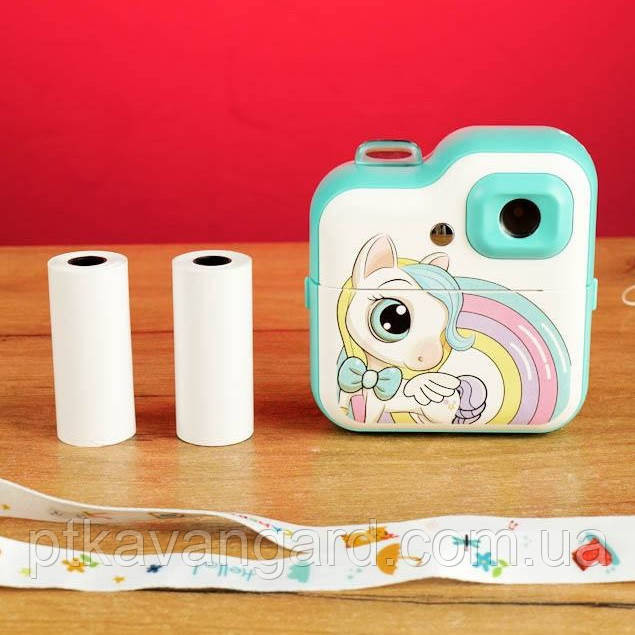 Фотоаппарат принтер детский 