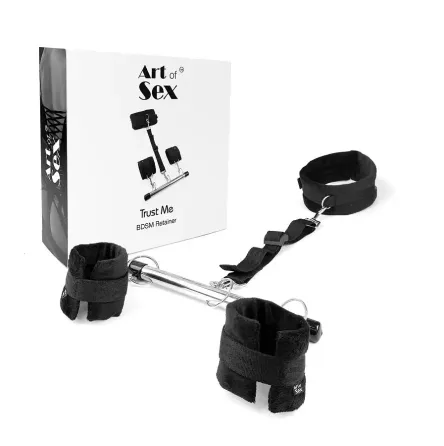 Фіксатор для рук та шиї Art of Sex - Trust me, колір чорний Львів
