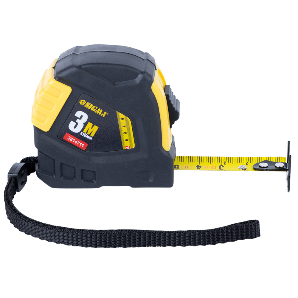 Sigma Рулетка обрезиненная 3м×16мм SIGMA (3814711) Київ - фото 3