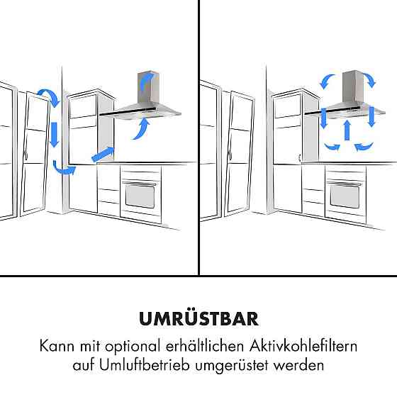 Вытяжка Galina 90 вытяжка 90см 350м³/ч LED нержавеющая сталь акриловое стекло (Германия, читать описание) Ровно