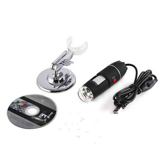 Цифровий USB- мікроскоп Збільшення 1000Х Цифровий мікроскоп Київ