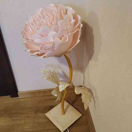 Міні-торшер "Пудровий півонія" Дніпро