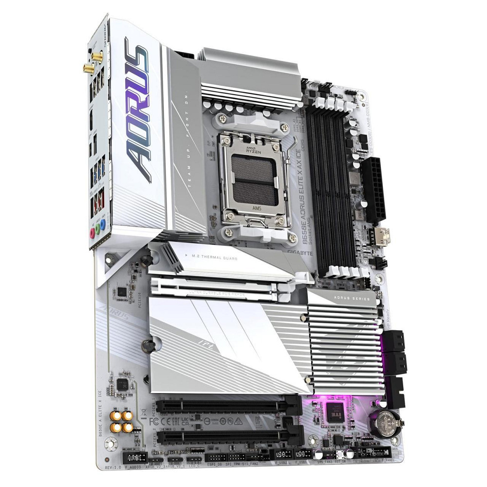 Материнська плата Gigabyte B650E Aorus Elite X AX Ice Socket AM5 ( ATX ) Харків - фото 3