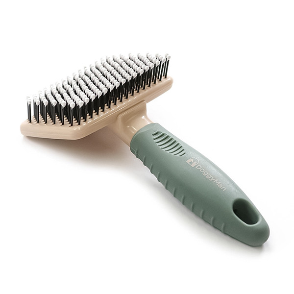 DoggyMan BS Soft Slicker Brush ДОГГИМЕН МЯГКАЯ ЩЕТКА СЛИКЕР для собак и котов Киев - изображение 1