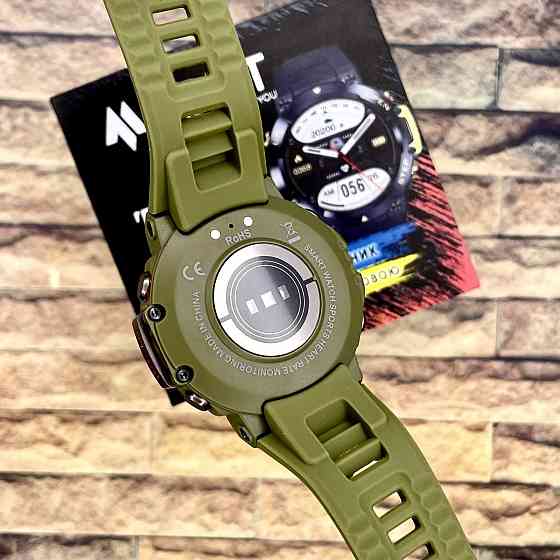 Смарт-часы Modfit Titan Army Green 35 мм — армейский стиль,Bluetooth,пульсометр Киев