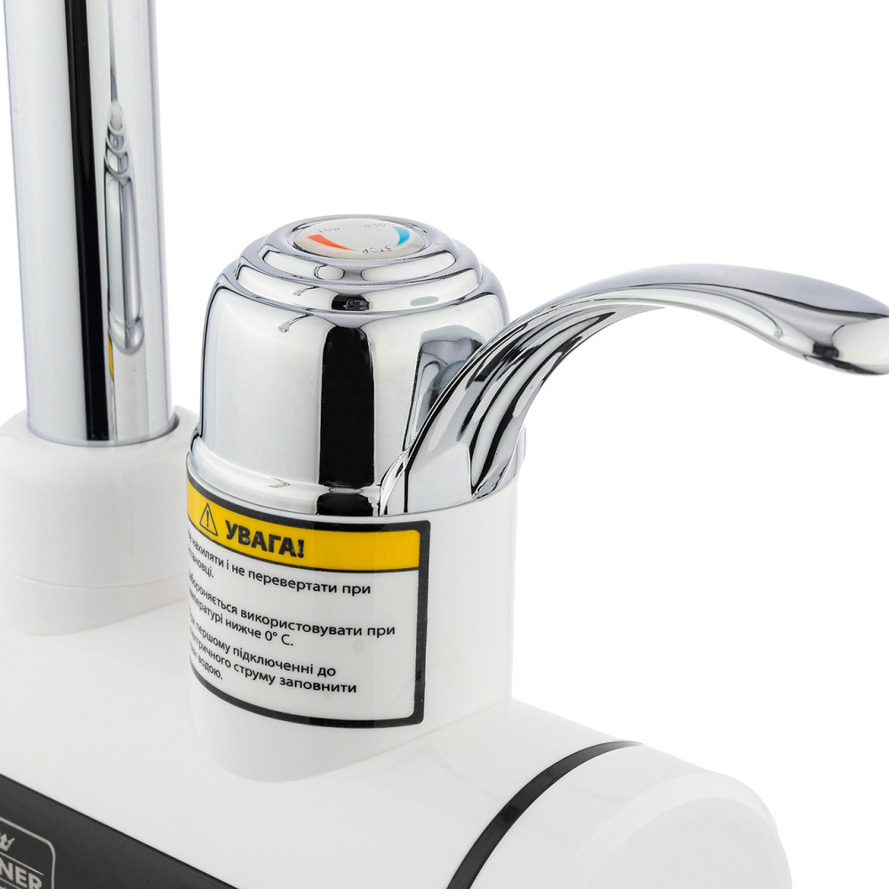 Кухонный кран с электронагревом Kroner KRM Volt - CW091 с дисплеем Киев - изображение 3