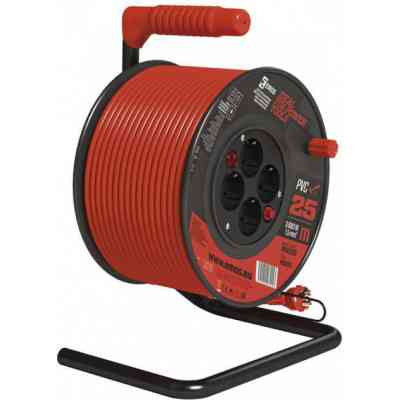 Мережевий подовжувач EMOS катушка 4 роз., 25 м (P092251) Вінниця