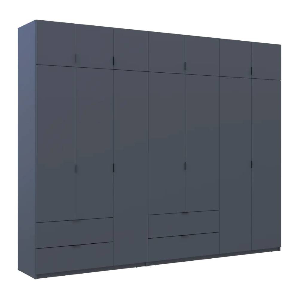 Шафа для одягу Doros Лукас Графіт 3+4 ДСП 300х50х240 DRS-011698 (42005133) Львів - фото 6