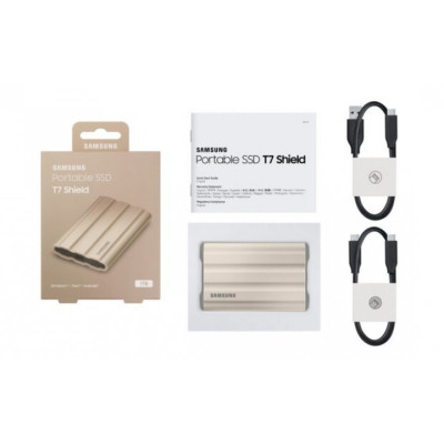 Накопичувач SSD USB 3.2 2TB T7 Shield Samsung (MU-PE2T0K/EU) Вінниця - фото 5