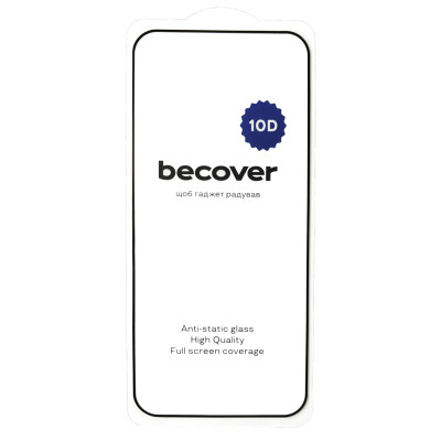 Стекло защитное BeCover Realme 13 Pro Plus 5G 10D Black (713168) Винница - изображение 2