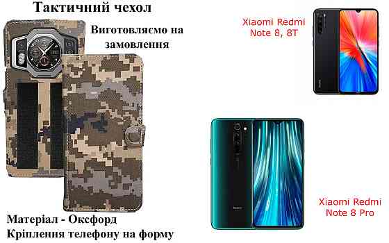 Тактичний чохол для Tecno Camon 30, 30 Pro, 30 Premier, кріпиться до спорядження на липучці Київ