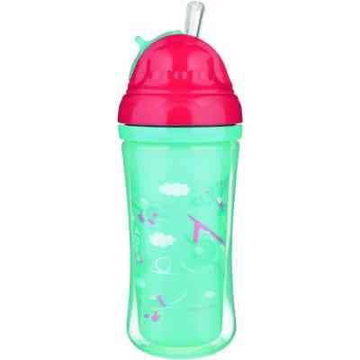 Поильник-непроливайка Canpol babies Самолет двойная стенка с силиконовой трубочкой 260 мл (74/052) Винница