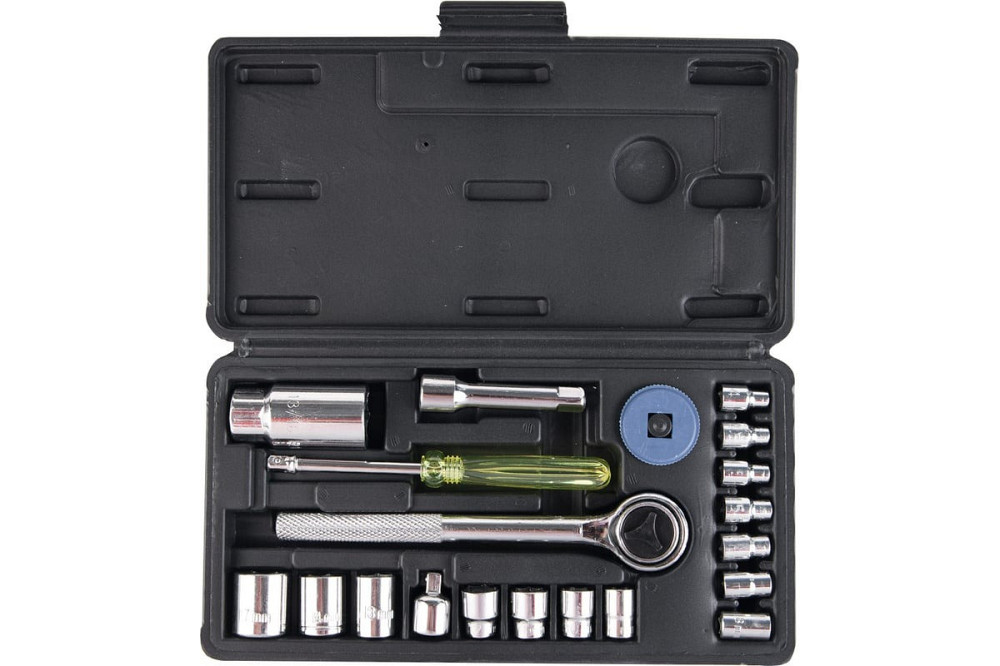 Набір інструментів 21пр. 1/4", 3/8" (6гр.) (4-17мм) Одеса - фото 3