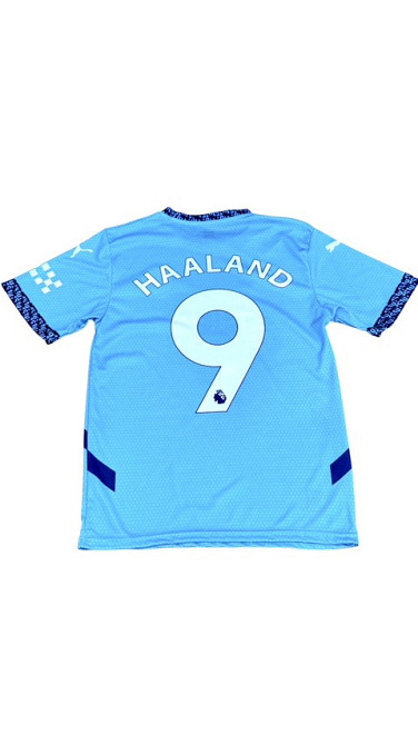 Футбольная форма PUMA Manchester City HAALAND Вишнёвое - изображение 4