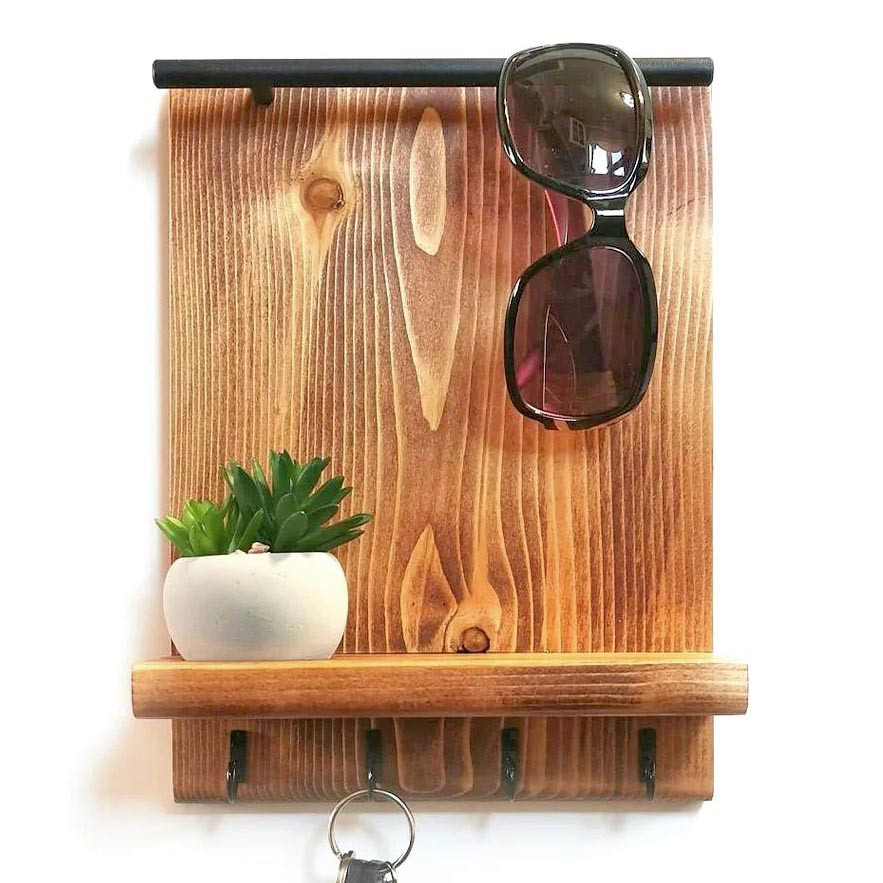 Ключниця дерев'яна "Депрасто" сієна Миколаїв - фото 1