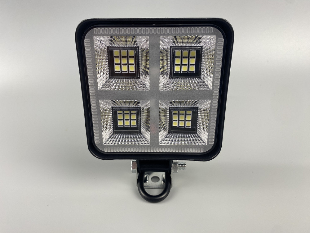 Фара LED квадратна 48W 6000K (36 діодв) (8.5 см х 8.5 см х 1.5 см) Mini Мукачево - фото 7