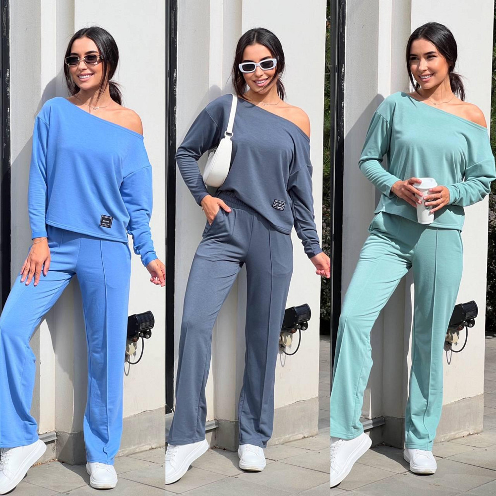 Женский прогулочный костюм двунитка. 42-48р. Киев - изображение 2