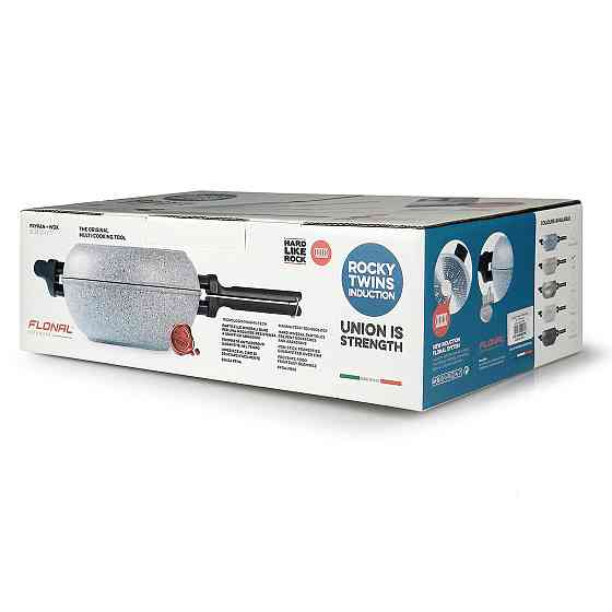 Сковорода подвійна Flonal Dura Induction Rocky Twins 28 см з решіткою (RKIWP2830) Киев