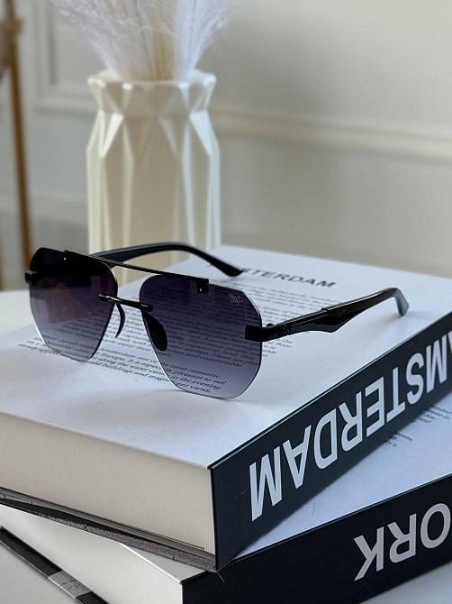 Очки унисекс на среднее лицо с металлической оправой для повседневной носки MasterSem Киев - изображение 6