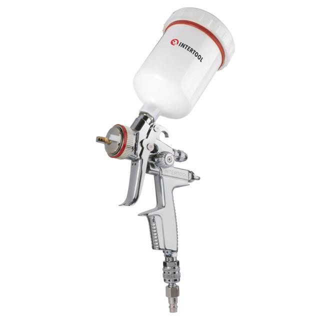 Фарборозпилювач INTERTOOL PT-0100 з в/б 1.4мм 600мл до 2атм. Коломия - фото 4
