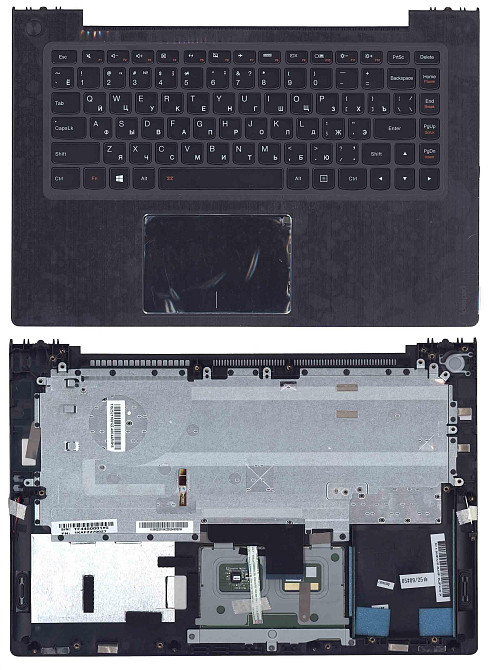 Клавиатура для ноутбука Lenovo IdeaPad (S410, U430) Black, (Black TopCase), RU Вінниця - фото 1