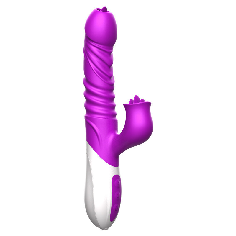 Вибратор Silicone Вібратор USB 10 Function and Thrusting Function / Heating Sex Aura Киев - изображение 1