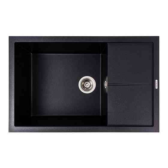 VALESO Гранітна мийка VALESO CALYPSO 7950 матова Чорний металік Киев