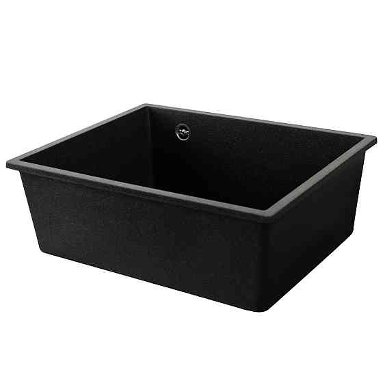 Гранітна мийка для кухні VALESO OASIS 5444 матова Антрацит Коломия