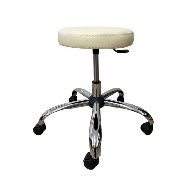 Стілець для майстра без спинки Твін на хромованій ніжці Київ - фото 7