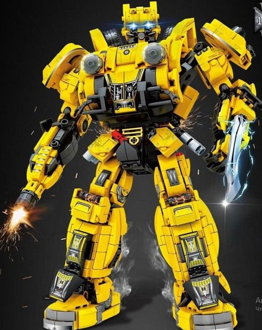 Конструктор Трансформер Робот Бамблбі Оптімус Прайм 1502 деталі. Київ - фото 4